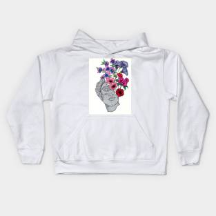 Cemented Metallic Drawing Kids Hoodie